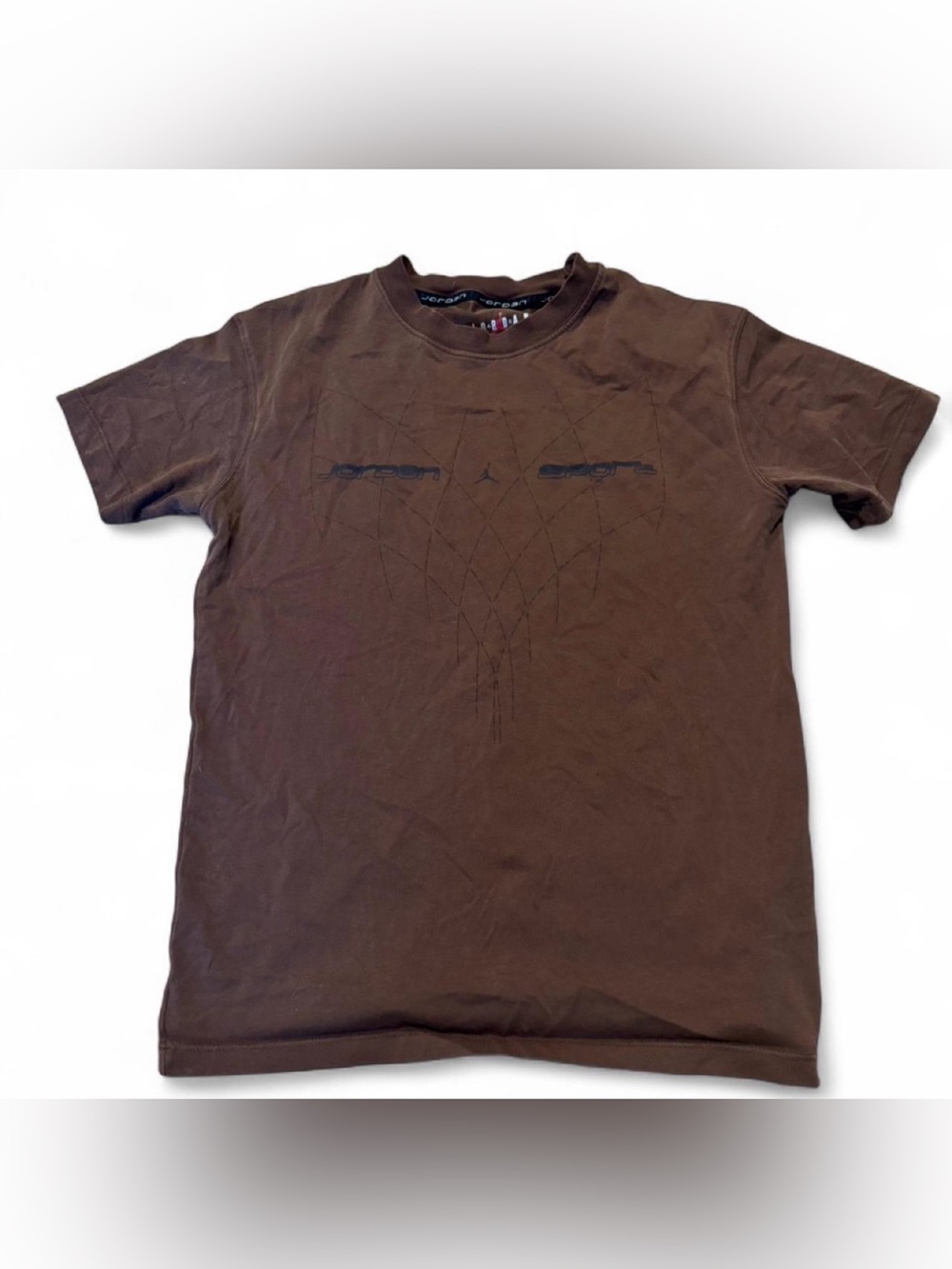 Jordan Brown Short Sleeve Graphic Crew Tee